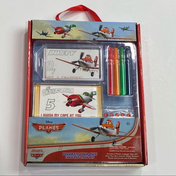 Disney Other - Disney’s Planes decorate your own luggage tag kit for kids New for kids
